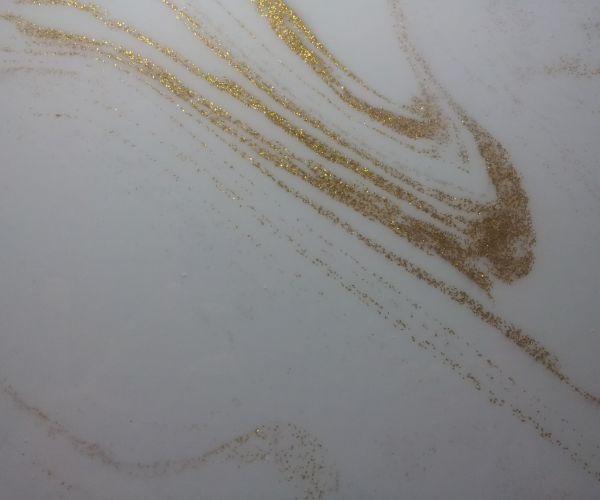 Cultured marble Gold Fleck